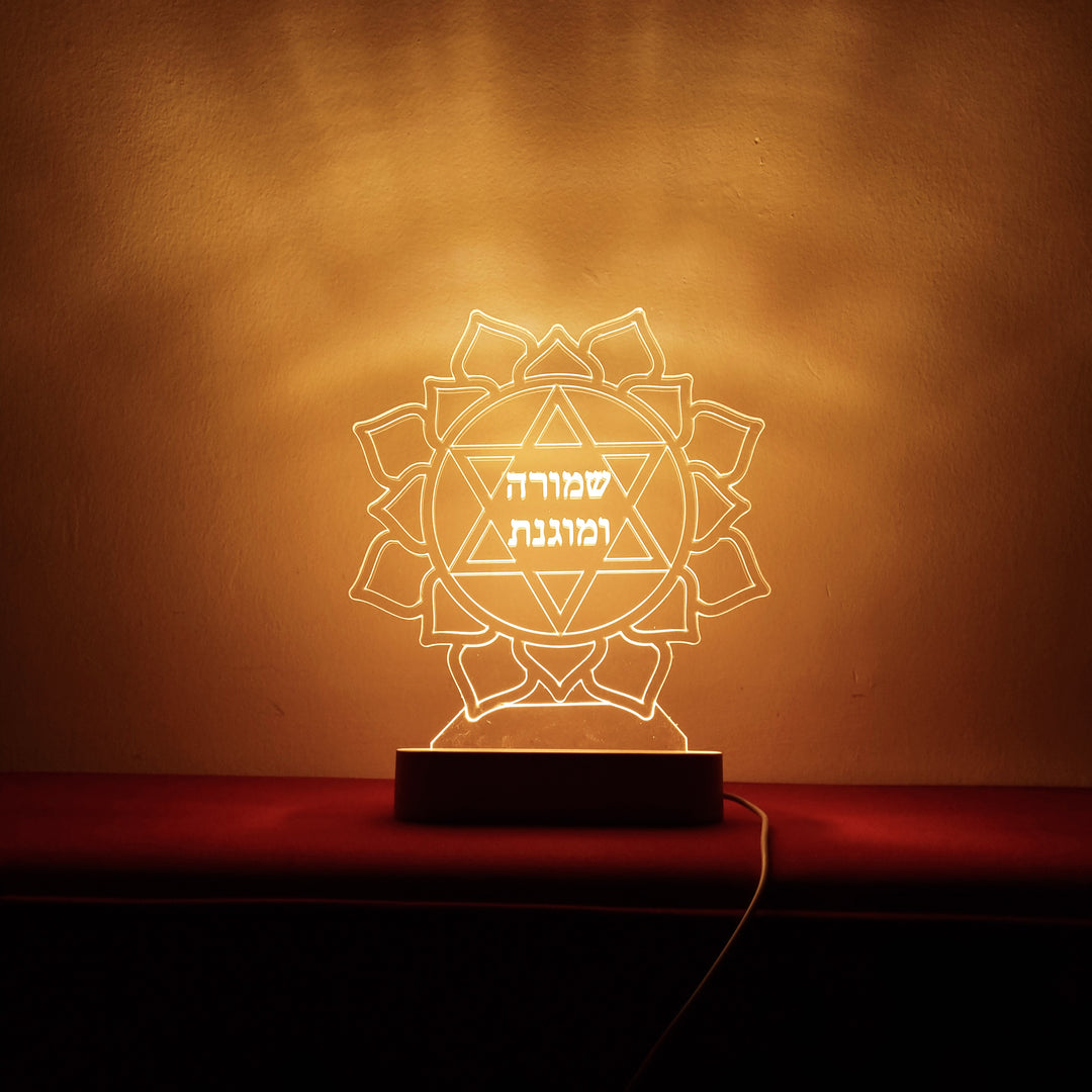 תאורה שמורה ומוגנת